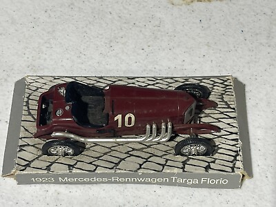 #ad CURSOR 1923 MERCEDES BENZ RENNWAGEN TARGA FLORIO 10 1:43 PLASTIC MODEL RACE CAR $19.99