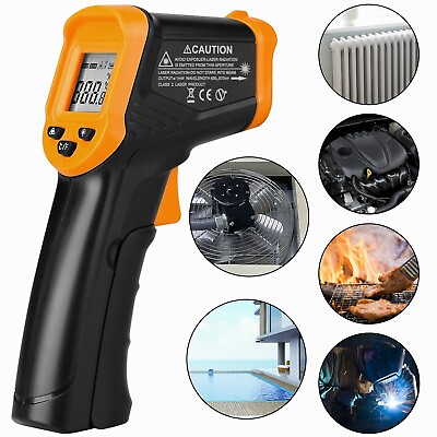 #ad Infrared Laser Thermometer Gun No Contact Digital Temperature Measurement Tester $16.95