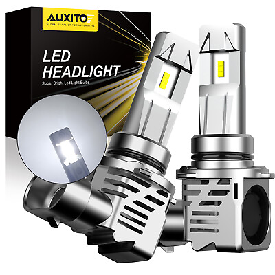 #ad AUXITO 9006 HB4 LED Headlight Bulb High Low Beam White Light Bulbs 6500K 24000LM $34.19