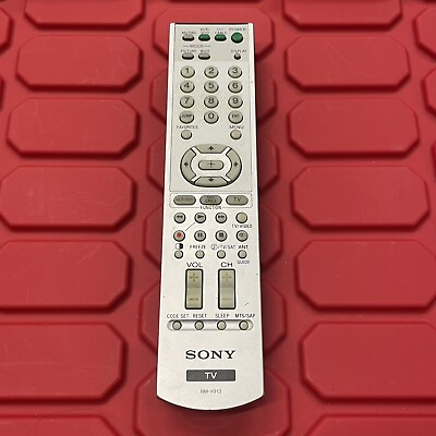 #ad Sony Replacement TV Remote Control Model RM Y913 Original Official Untested $2.69