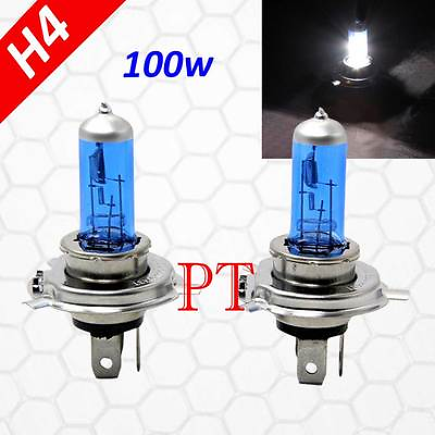 #ad H4 9003 HB2 100W Halogen Xenon Headlight Light Bulbs Super White High Low Beam $9.60