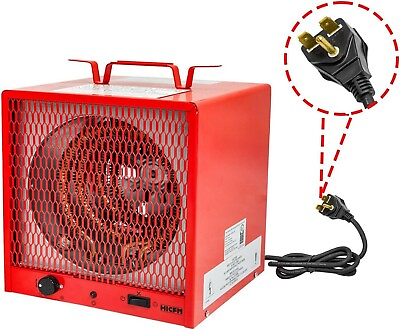 HICFM 240V Fan Forced Industrial Space Heater 5600W heats Up to 600 ft². $125.00