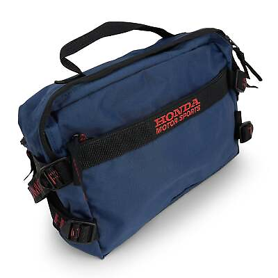 #ad #ad Retro JDM Japan Honda Motorsports Racing Hip Pack Shoulder Bag Blue $104.95