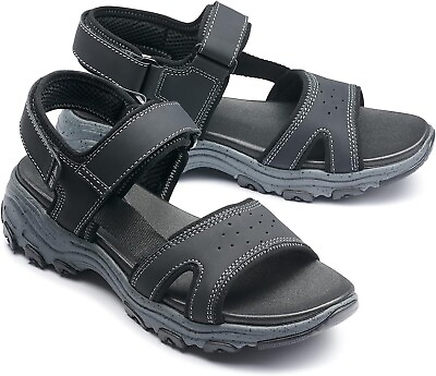 #ad New BASS OUTDOOR Women#x27;s Trail Sandal Hiking Shoe Black Size 9.5 M NIB $37.69