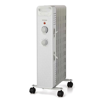 Mainstays 1500W Mechanical Oil Filled Electric Radiant Space Heater WSH07O2AWW $19.95