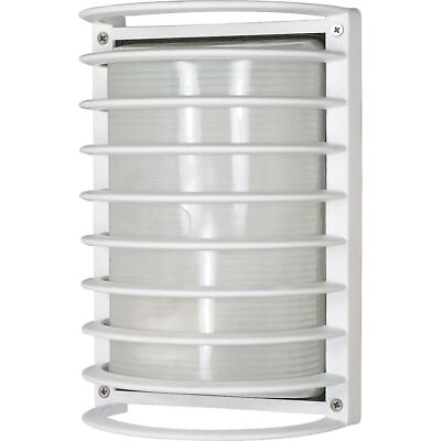 #ad Nuvo Lighting 60 532 Brentwood Outdoor Wall Light Semi Gloss White $59.99