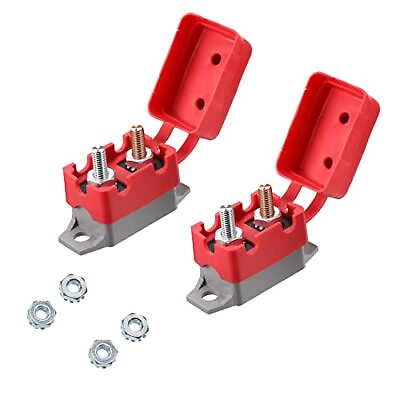 #ad 2 Pack 12 24V Auto Reset Circuit Breakers 20 Amp $14.60