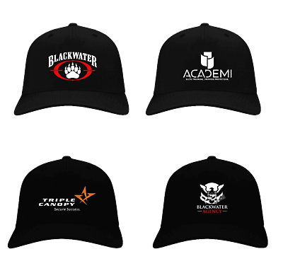 #ad New Blackwater triple canopy academy agency Baseball Snapback Hats $21.99
