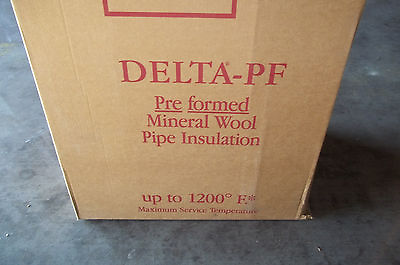 #ad Delta PF Pipe Insulation Size 12 Thickness 2.5 FT 6 NEW $100.00