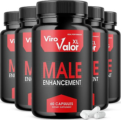 #ad Viro Valor XL Pills Formula Virovalor XLR Vitamins 300 Capsules 5 Pack $79.95