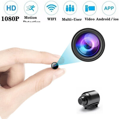 1080P Mini Spy Camera WiFi HD Hidden IP Night Vision Camcorder Home Security Cam $11.99
