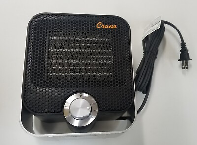 #ad Crane Personal Ceramic Space Heater 2 Settings 800W 1200W Excellent $49.96
