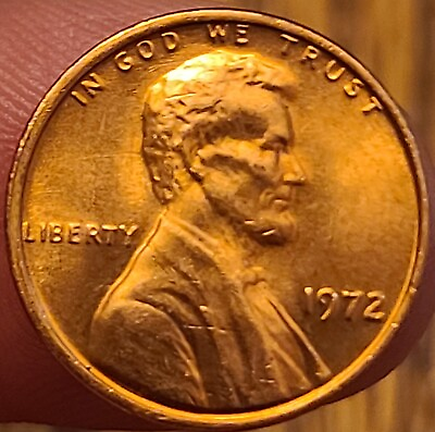 #ad 1972 Lincoln Head Memorial Penny Good Quality Proof Like Rev Doubling In One Cen $9.40