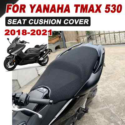 #ad For YAMAHA TMAX 530 Seat Cushion Cover Guard Insulation Case Pad Mesh 2018 2021 $35.00