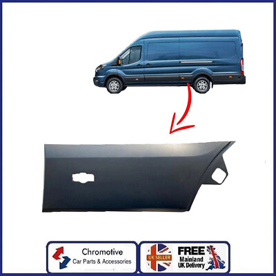 #ad FORD TRANSIT MK8 2014 Rear Left Door Side Moulding With Signal Hole 1854497 GBP 36.50