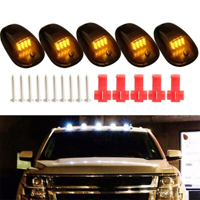 #ad Cab Marker Light Top Roof Running Lights 12LED Waterproof Warn Lamp For Car Lamp $34.83
