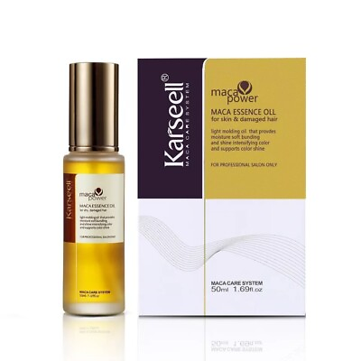 #ad Karseell MACA ESSENCE OIL for Body amp; Domaged Hair REPAIRS DRY HAIR EXP:02 2027 $17.99
