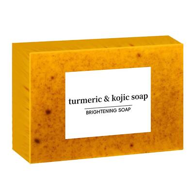 #ad 100g Tumeric Soap Skin Whitening Dark Spots lightening Acne BrighteningTurmeric $3.86