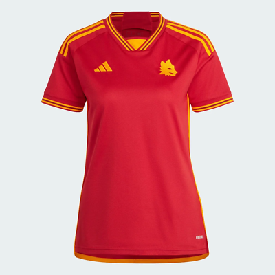 #ad Adidas AS Roma 2023 24 Home Women#x27;s Size XL Soccer Jersey IK7159 $49.99