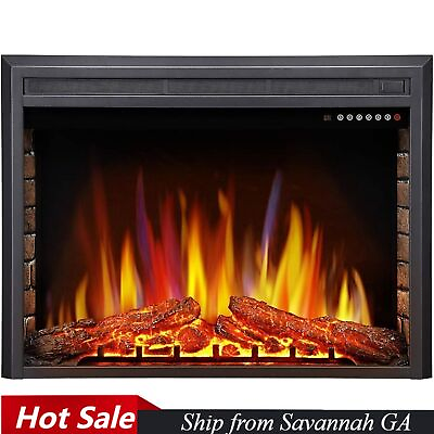 #ad 36quot; Electric Fireplace Insert Touch ScreenRecessed Electric HeaterGA31405 $259.99