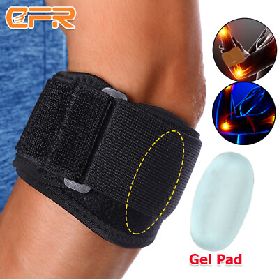 #ad #ad Elbow Brace Support Arthritis Tendonitis Tennis Golfer Arm Joint Pain Band Strap $7.99