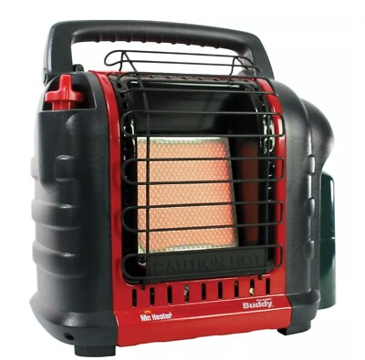 #ad Mr. Heater Buddy Heater Black Red Free Ship $80.00