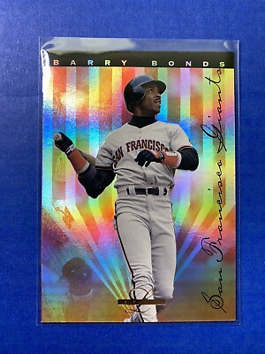 #ad 1995 Leaf Limited Barry Bonds #11 Prism Foil Baseball Card San Francisco Giants $8.75