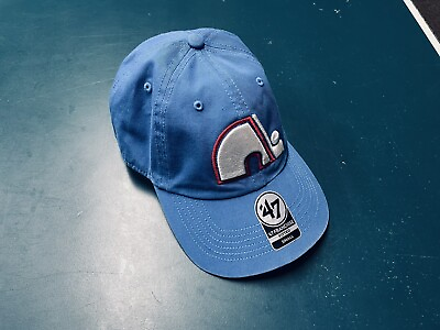 #ad Quebec Nordiques NHL Vintage Hockey ‘47 Brand Fitted Hat New Size Small $34.99