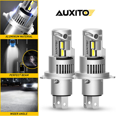 #ad H4 100W 9003 LED Kit Headlight Beam High amp; Low Bulb Bright White Canbus 6500K UK GBP 35.05