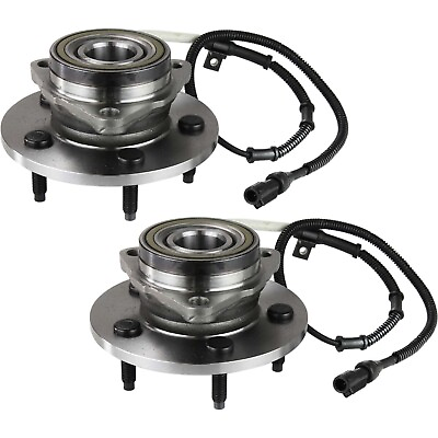 #ad Front Wheel Hub and Bearing Set For 1997 2000 Ford Expedition 4WD RH and LH Set $96.39