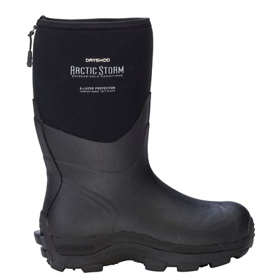 #ad Dryshod Arctic Storm Mid 12quot; Winter Boots Men#x27;s Sz 8 8.5 ARS MM BK Muck Style $142.00