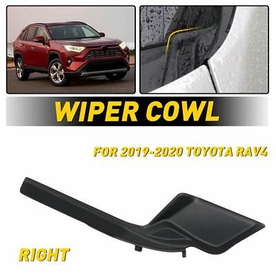 #ad Right 2020 2022 For Toyota Side RAV4 Front Wiper Windshield Side Cowl Cover Trim $13.99
