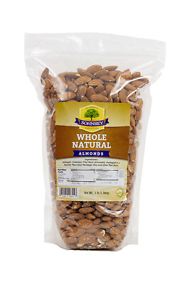 #ad Bulk Almonds Raw Whole Natural Fresh Premium Steam Pasteurized 3 pounds 15 lbs $26.99