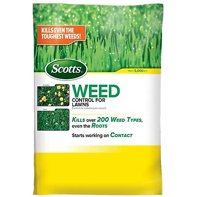 #ad Scotts 49801C Weed Control for Lawns 5000 Sq. Ft. $38.00