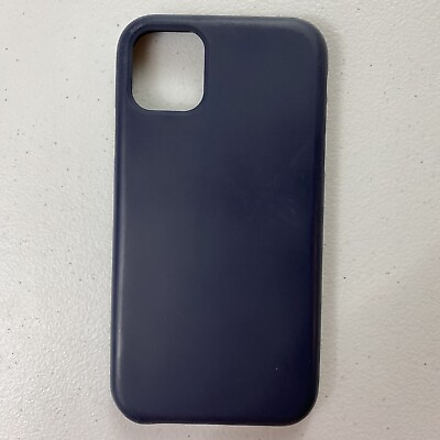 #ad Miracase Silicone Case for iPhone 11 Silicone Blue Full Body $7.62
