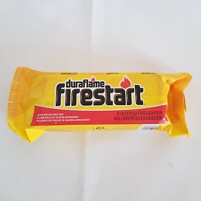 #ad Duraflame Firestart 6oz Firelighter Starts Wood Fires Fast $6.99