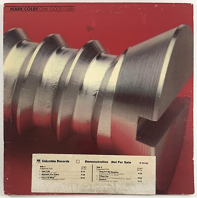 #ad MARK COLBY One Good Turn RARE Promo Vinyl LP Gatefold 1979 Tappan Zee JC 35725 $14.95