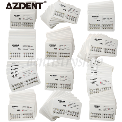 #ad AZDENT Dental Orthodontic Bracket Braces Mini Roth Standard Edgewise MBT 022 018 $200.25