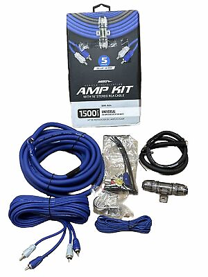 #ad Metra WM AK4 1500W Vehicle Amp Installation Kit with 16#x27; Stereo RCA Cable LN ™ $23.80
