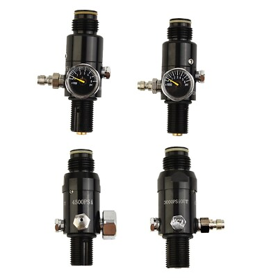 #ad 4500PSI High Pressure Air Tank Regulator HPA Valve 800 3000output For Paintball $35.82