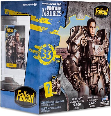 #ad NEW McFarlane Toys Movie Maniacs Fallout 6 Inch Maximus Posed Figure PRE ORDER $69.99