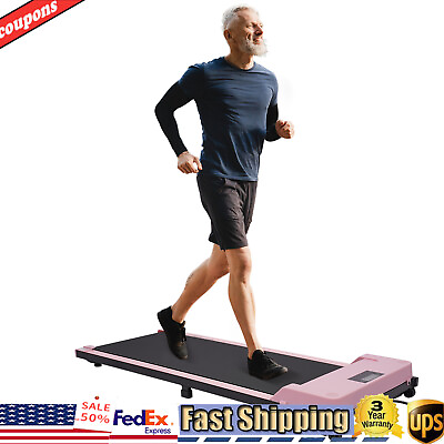 #ad Folding Treadmill Electric With Remote Running Fitness Jogging Machine For Home $161.50