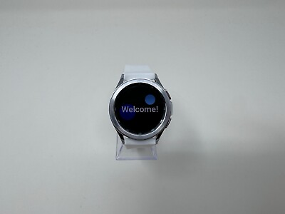 #ad Samsung Galaxy Watch4 Classic 42mm Silver Cell SM R885U FAST FREE SHIPPING $109.95