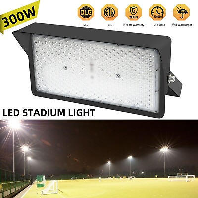 #ad 1500 Watt Equivalent 36000 Lumens Black LED Stadium Light 4000K LED Flood Light $146.00