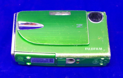 #ad Fuji Film FinePix z20fd 10 MP Digital Camera 3x Optical Zoom Tested No Battery $68.95