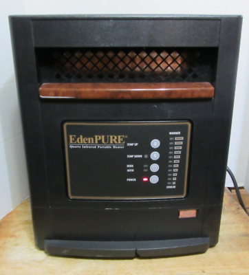 #ad EdenPURE Personal A4887 RTL Quartz Infrared Portable Heater 45KX 1000W Black $119.95