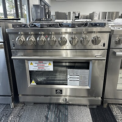 #ad #ad Forno Capriasca FFSGS6187 36quot; Stainless Gas Range and Electric 240 Volt Oven $2399.00