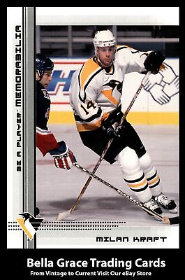 #ad 2000 01 Be a Player Memorabilia Milan Kraft #415 Pittsburgh Penguins $2.59
