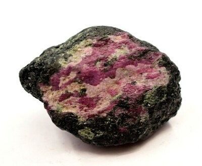 #ad CERTIFIED RARE NATURAL RUBY IN ZOISITE 383.0 CT UNTREATED SPECIMEN FACET GEM $16.99