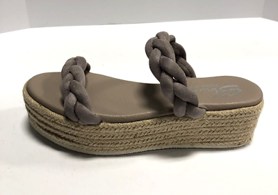 #ad Sbicca Womens Turner Platform Sandals Lavender Size 9 M $24.73